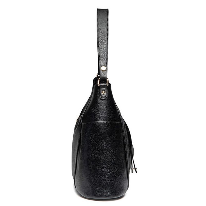 Bag Handbags Messenger Purse Leather Vintage Big Hobos Durable 39*14*29 Cm Pouch