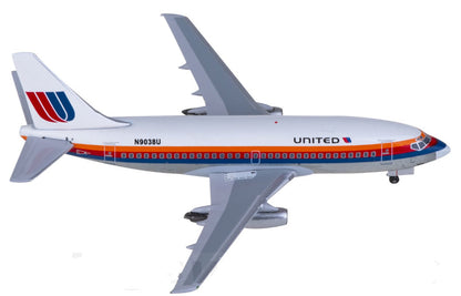 1:400 AeroClassics United Airlines B737-200 Passenger Airplane Diecast Model