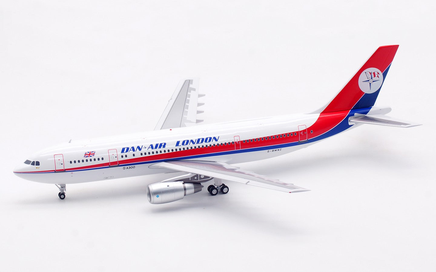 1:200 InFlight DAN AIR LONDON A300B4-200 Airplane Diecast Aircraft Model