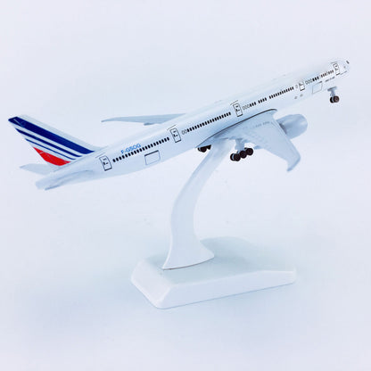 1/300 20cm France B777 Model Plane Alloy Simulation Airplane Airliner Collection