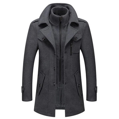 Men's Jackets Winter Autumn Coat Casual Jacket Streetwear Male Overcoat