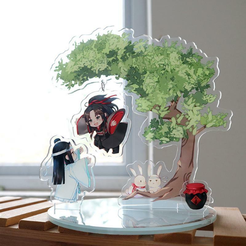 2pcs Mo Dao Zu Shi Lan WangJi Wei WuXian Acrylic Stand Figure Desktop Decor Gift