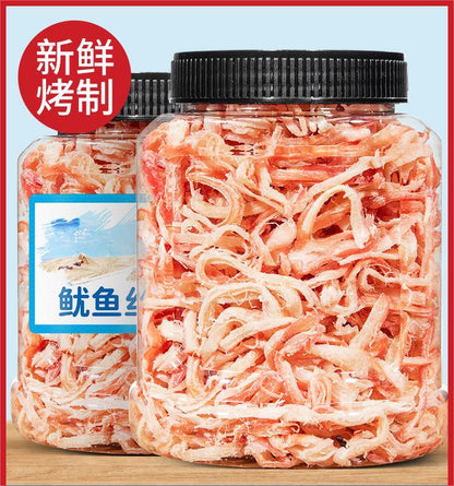 250g Dried Shredded Squid Snack Natural Seafood dry goods 手撕鱿鱼丝零食