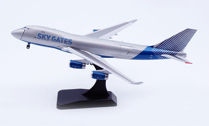 1:400 JC Wings SKY GATES BOEING 747-400F Airplane Diecast Plane Aircraft Model