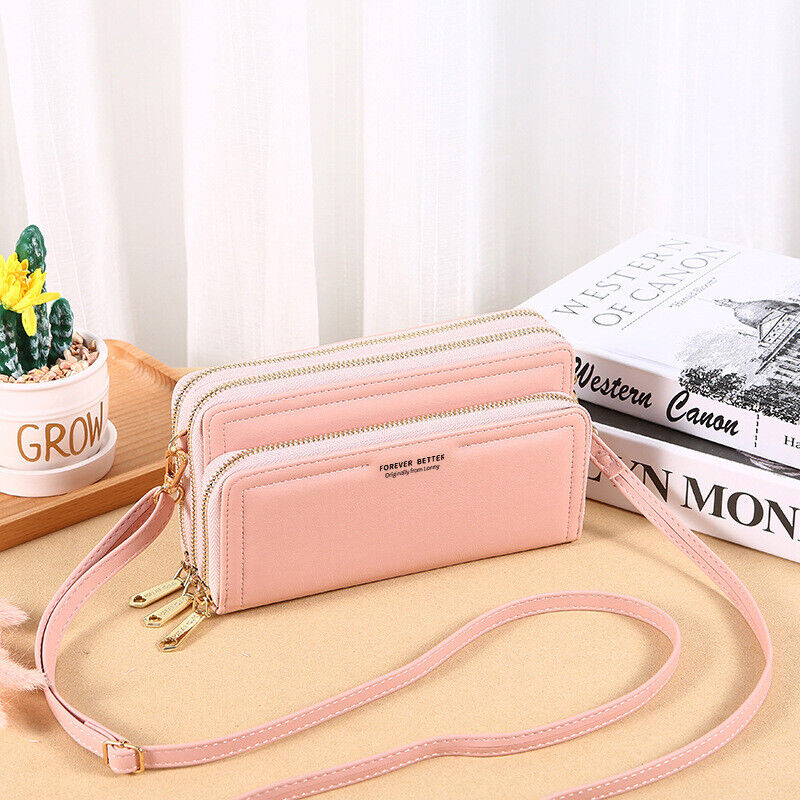 Women's Small Crossbody Handbag Cellphone Shoulder Bag Clutch Wallet Purse USA