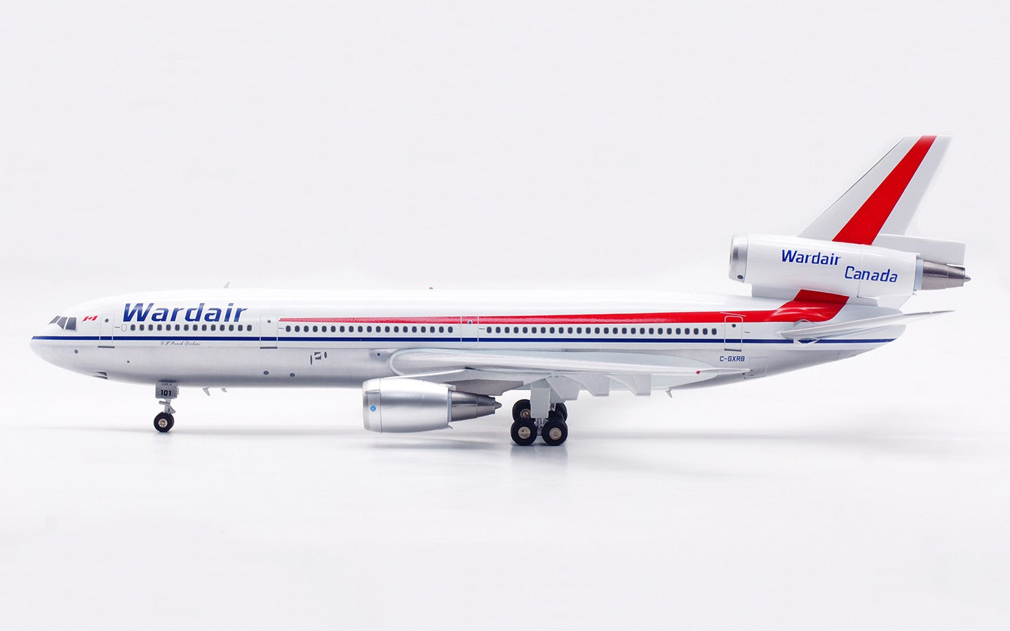 1:200 InFlight Wardair DC10-30 C-GXRB Passenger Airplane Diecast Aircraft Model