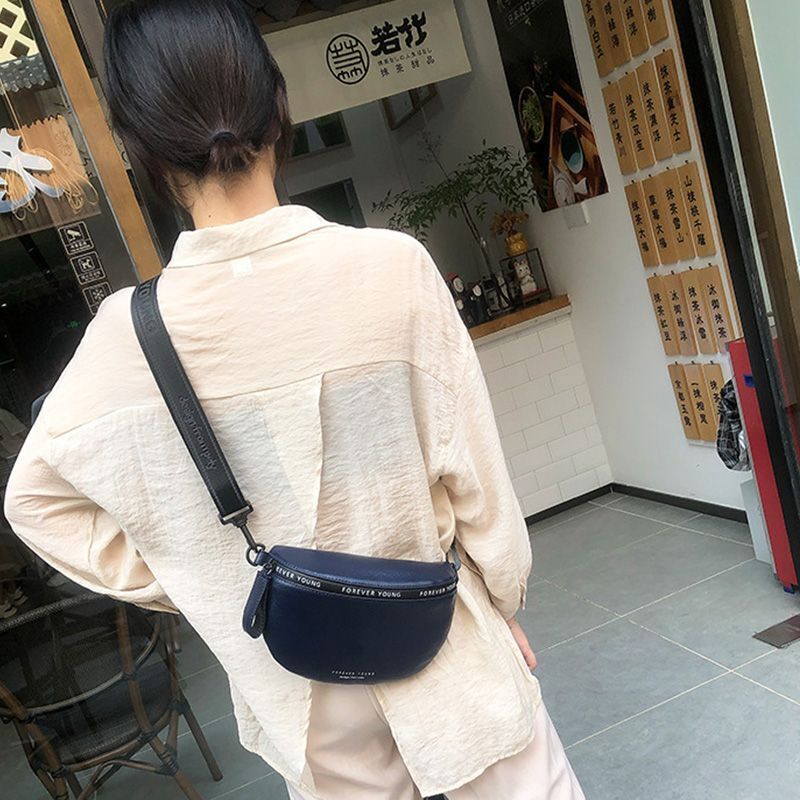 Waist Bags Shoulder Purse Belt Crossbody Pouch Genuine Leather Retro Chest Bag