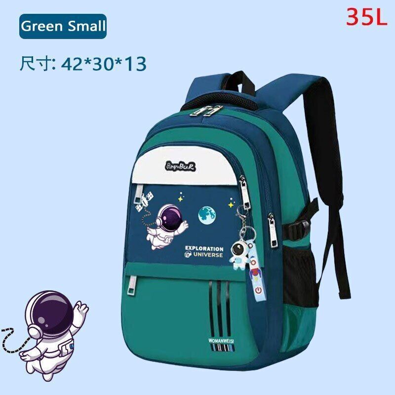 50L Schoolbag Primary School Students Spine Protection Super Light Backpack Boys