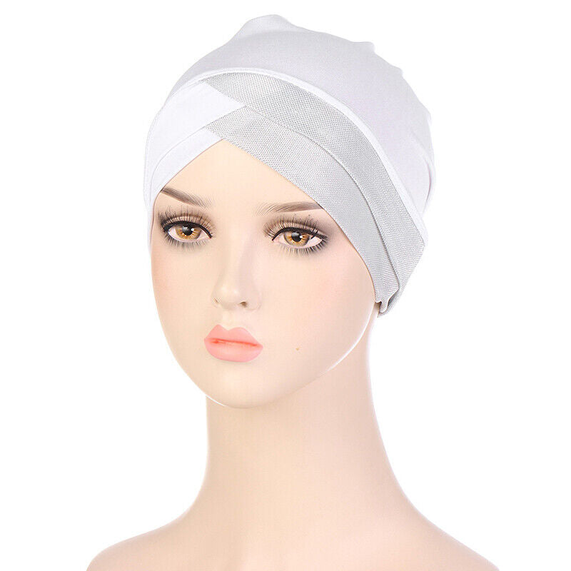 Indian Hat Forehead Cross Inner Hijab Cap Bottoming Hat Turban Hat Hijabs Hat