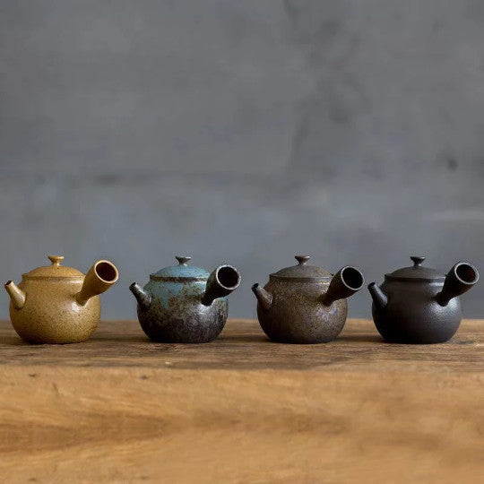 320ml New Ceramic Kyusu Teapots Gongfu Tea Pot