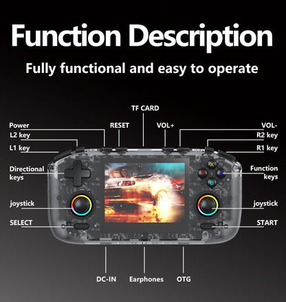 2026 New Upgraded RK35H Retro Handheld Game Console, 128GB Mini Video Game