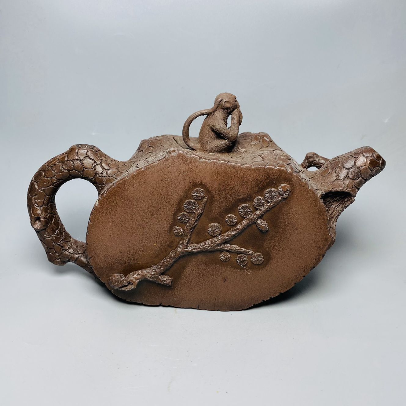 Chinese Yixing Purple Clay Teapot Tea Set Pot Zisha Ceramic Cute Decor Figurine