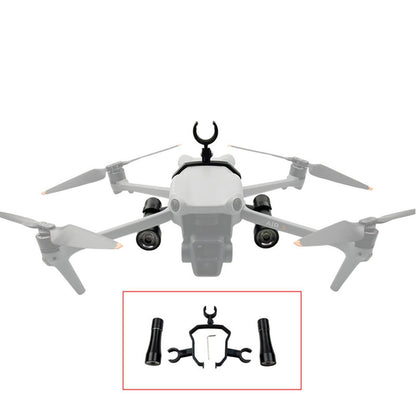 2 Pcs Black Flashlight With Bracket & Wrench Durable For DJI Air 3 Drone