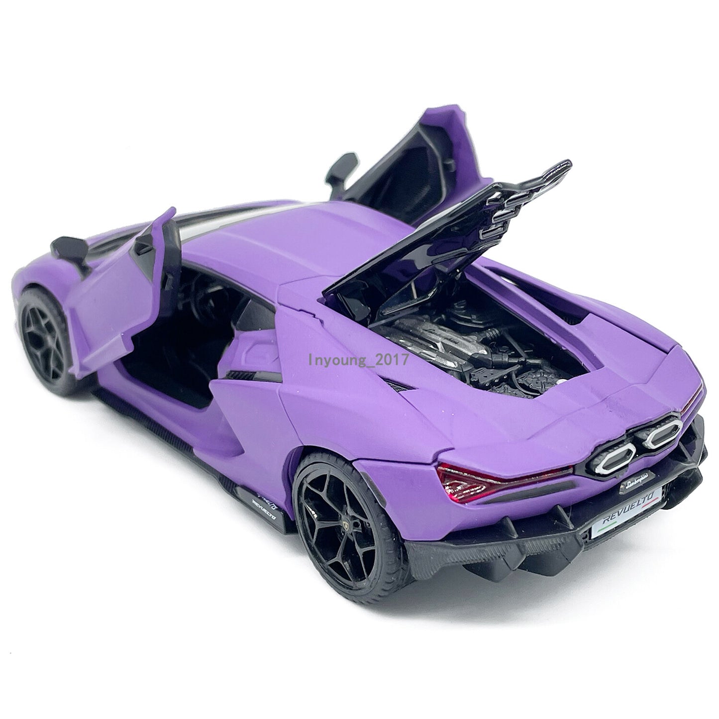 1:32 Lamborghini Revuelto Model Car Diecast Toy Vehicle Toys for Kids Purple