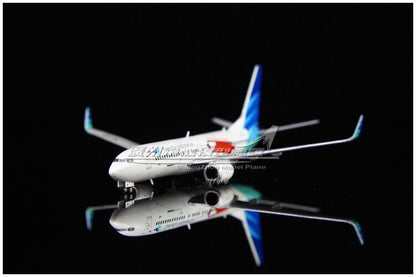 1:400 JC Wings Garuda Indonesia BOEING 737-800 Passenger Airplane Diecast Model