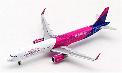 JC Wings for WIZZ AIR for Airbus A321 HA-LTA 1/400 Plane Model Aircraft