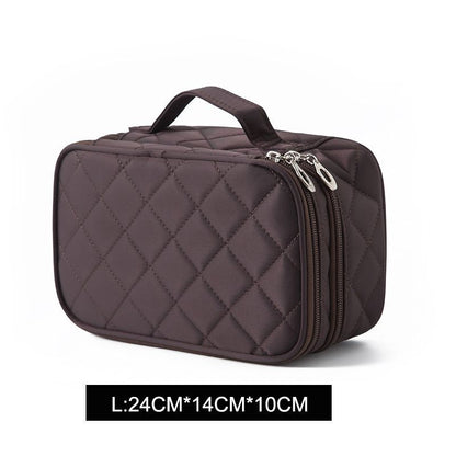 Toiletry Cosmetic Bag Waterproof Beautician Make Up Travel Organizer Beauty Case