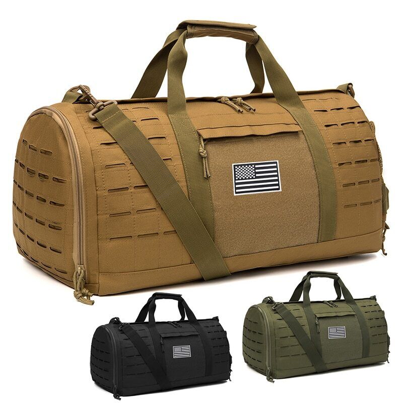 40L Sport Bag Tactical Travel Duffle Bag Men Bag Shoe Basketball Bag