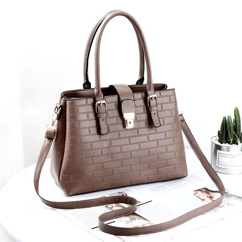 Women's Ladies PU Leather Handbag Purse Shoulder Bag Backpack Messenger Tote Bag