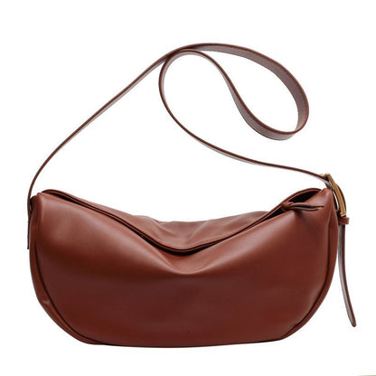 Crossbody Bags Luxury Handbags Solid Soft Shoulder Bags Travel Hobos Vintage 1PC