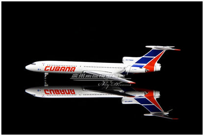 1:400 Phoenix CUBANA Tupolev TU-154B2 Passenger Airplane Diecast Aircraft Model