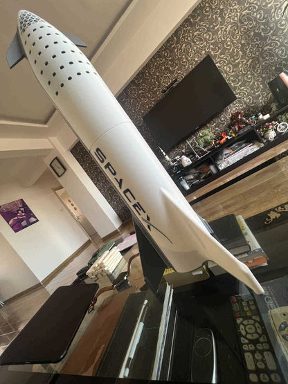 1/144 Scale Spacex Starship Painted Model 3D Print
