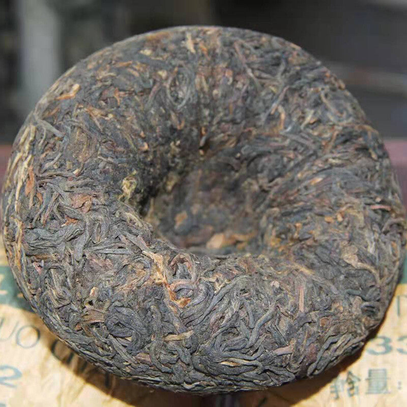 2007 GOLDEN SAIL BRAND 7332 Pu'er Tea Raw Pu-erh Ancient Tree Qing Tuo Cha 250g