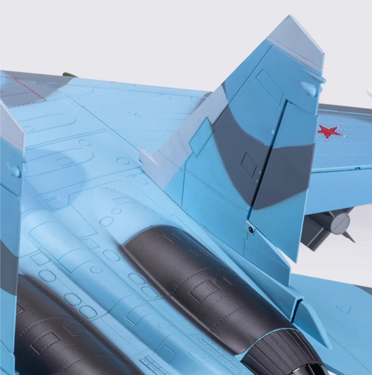 1:32 72CM Sukhoi SU-27 Fighter Plane Aircraft Diecast Military Airplane Model