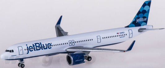1:500 Herpa JetBlue AIRBUS A321neo Passenger Aircraft Diecast Airplane Model