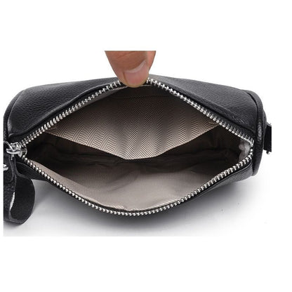 Casual Sling Handbag Soft Genuine Leather Tote Vintage Shoulder Messenger Bags