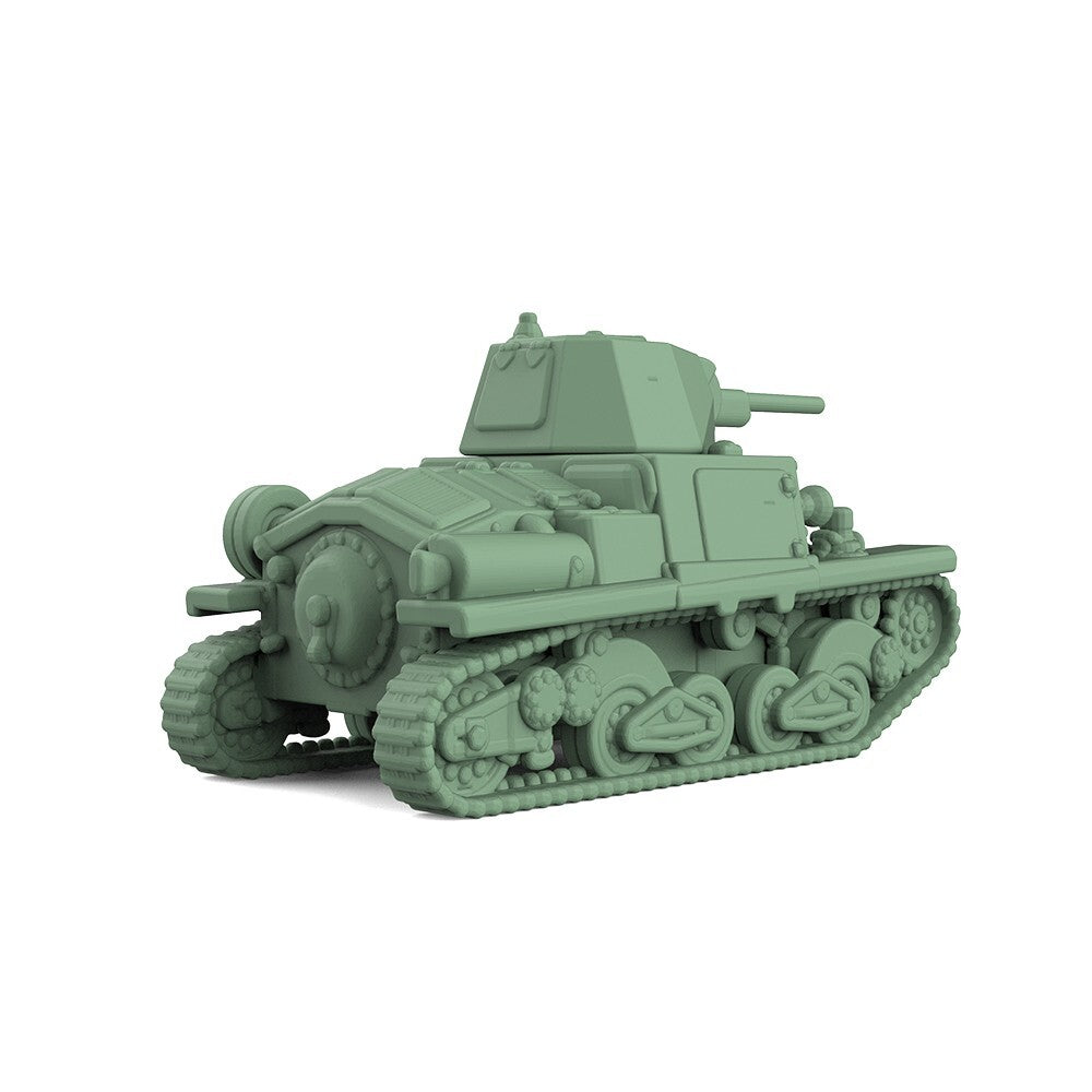 SSMODEL SS200680 1/200 Military Model Kit Italy L6/40 Light Tank