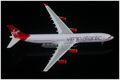 1:400 Phoenix Virgin Atlantic AIRBUS A340-300 Passenger Airplane Diecast Model