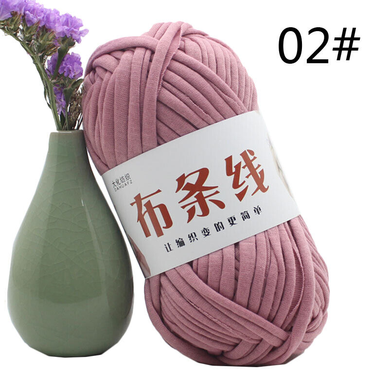 Hot Sale 100g Super Crochet Cotton Cloth Yarn Thick DIY Hand Wrap Knitting Yarn