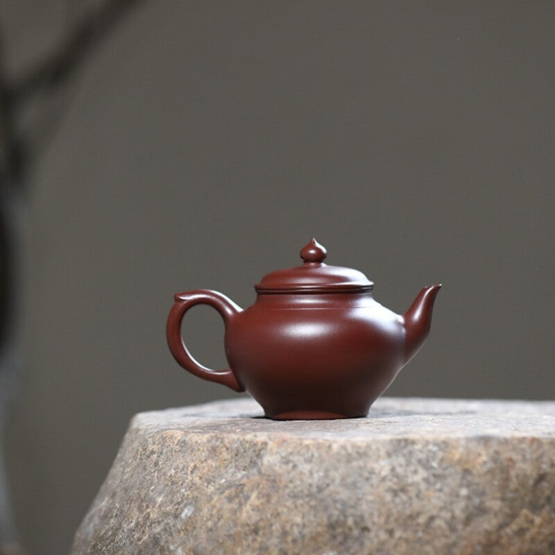Original Ore Real Yixing Zisha Tea Pot Purple Grit Master Pot 190ml Marked Pots