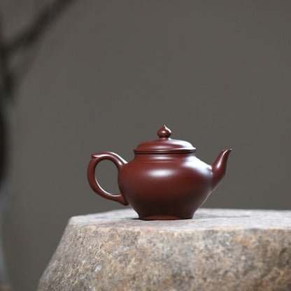 Original Ore Real Yixing Zisha Tea Pot Purple Grit Master Pot 190ml Marked Pots