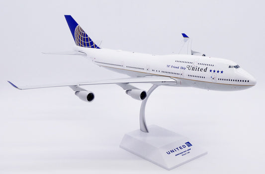 1:200 JC Wings United Airlines B747-400 N118UA Airplane Diecast Plane Model