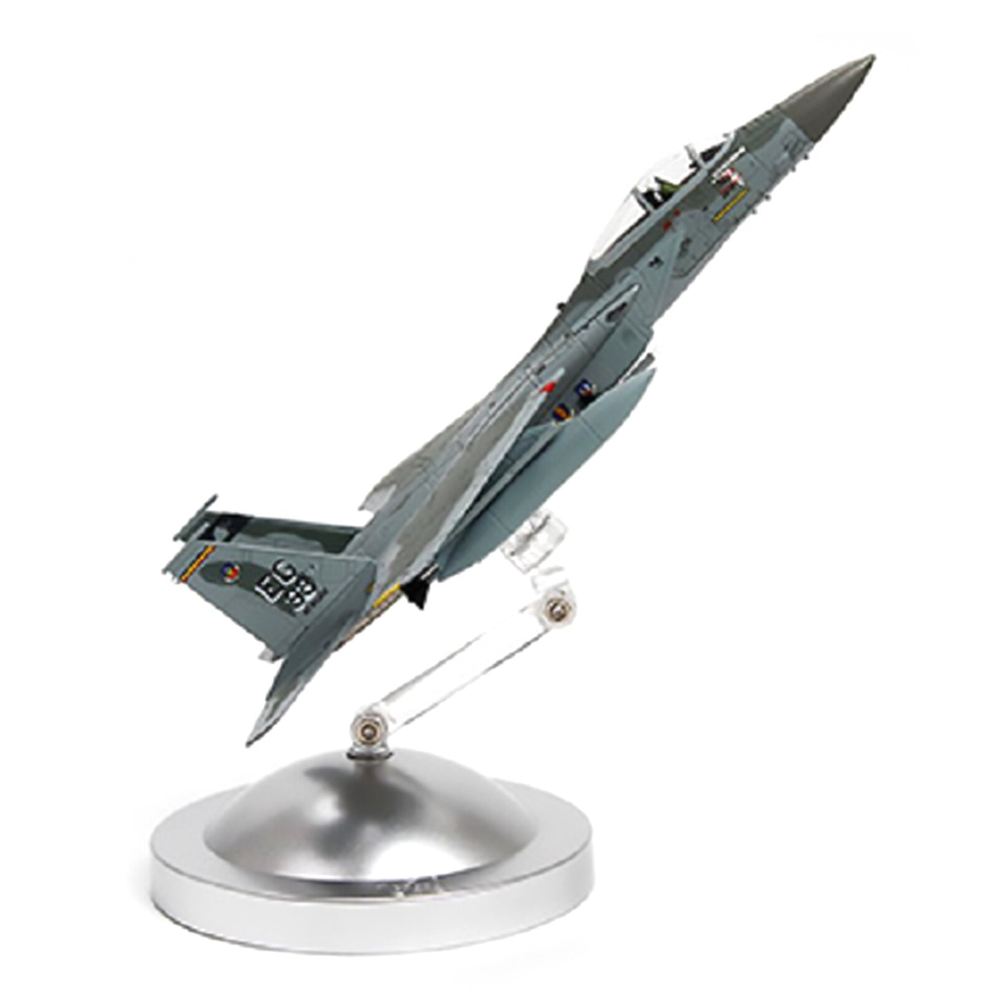 High Simulation 1/100 F15 Eagle Fighter Attack Alloy Aircraft Model Plane