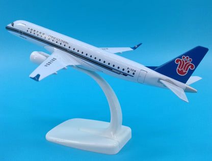 20CM CHINA SOUTHERN EMBRAER E190 Passenger Aircraft Plane Diecast Airplane Model