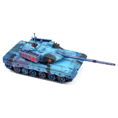 1/72 China ZTZ-96B main battle tank Type 96 tank blue and black camouflage model