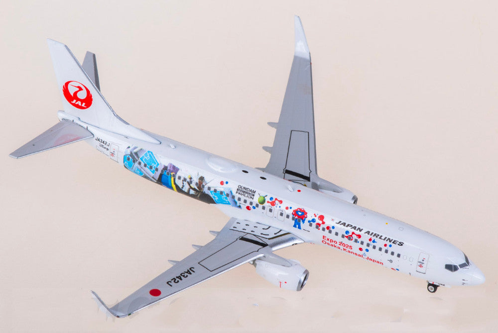 1:400 Phoenix Japan Airlines Boeing 737-800 Diecast Aircraft Airplane Model