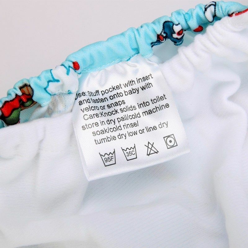 Cloth Diapers Reusable Adjustable Baby Nappies Washable Newborn Training Pants