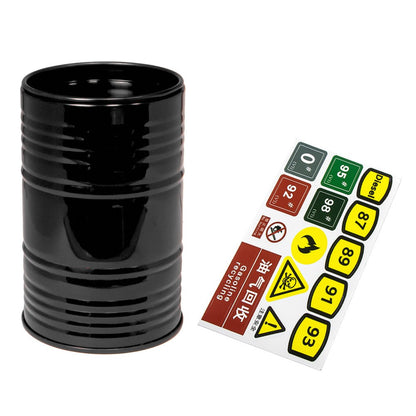 New Aluminum Alloy Simulation Oil Barrel Gas Tank Decoration For 1/10 1/8 RC Car