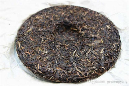 BingDao Old Tree Green Food China Yunnan Cha Puer Tea Cake Sheng Pu erh Tea 357g