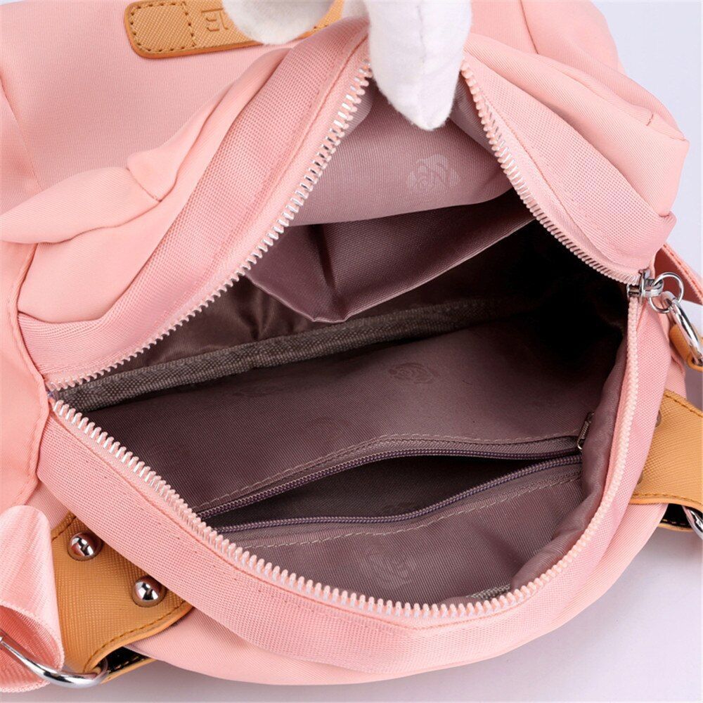 Shoulder Bag Small Solid Crossbody Bag Black Travel Purse Luxury Handbag Zipper