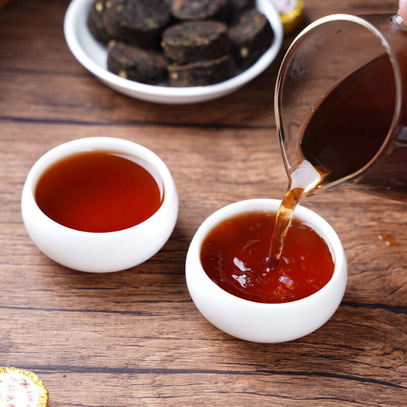 Yunnan Ripe Tea Tuocha Mini puer Brick tea Pu'erh Shu Puerh sticky rice Taste