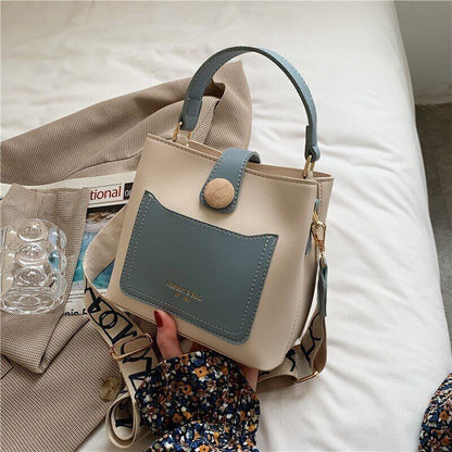 Women Bags Travel Handbags Wide Strap Female Shoulder Bag Shopping Bag