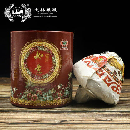 2011 TuLin Phoenix Shu Puer Tuocha Tea "Ru Yi" Mushroom Ripe Puerh Tuocha 250g