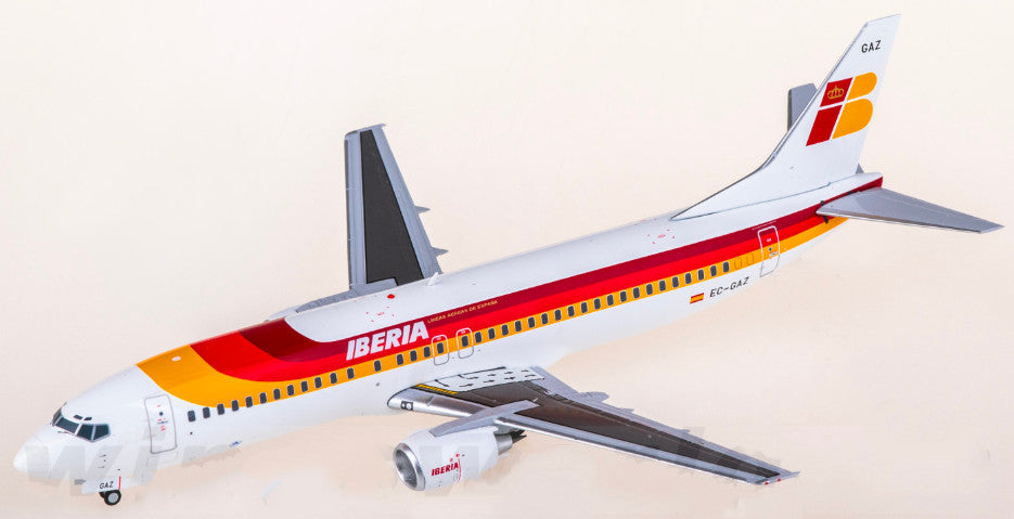 1:200 JC Wings Iberia B737-400 EC-GAZ Passenger Plane Diecast Aircraft Model