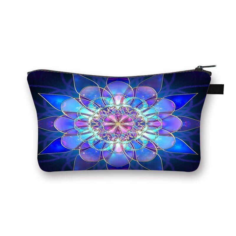Bohemian Print Cosmetic Bag Fashion Travel Lipstick Toiletry Bag Shopping Purse
