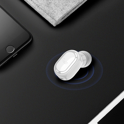 Bluetooth 5.0 Headset Wireless Earphone Mini Earbud Stereo In-Ear Headphone Mic